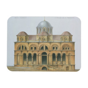 Fade van Mefa Dzamissi, de kerk van St. Theodor Magneet