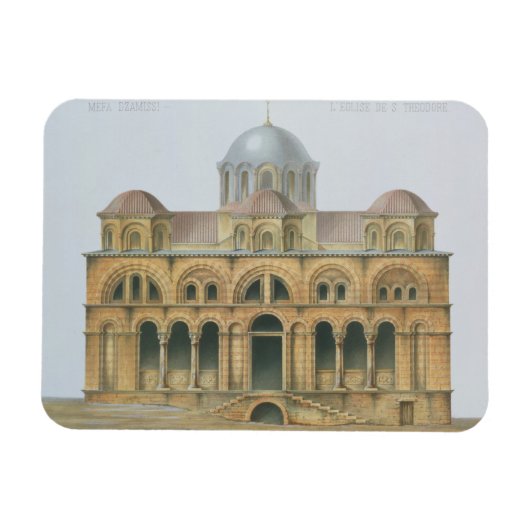 Fade van Mefa Dzamissi, de kerk van St. Theodor Magneet (Horizontaal)