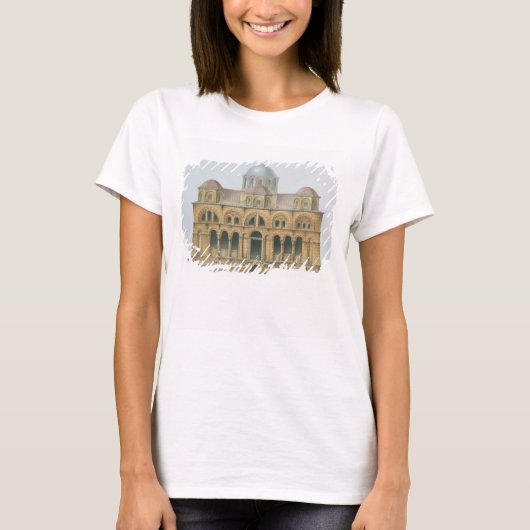 Fade van Mefa Dzamissi, de kerk van St. Theodor T-shirt (Voorkant)