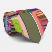 Fade voor de bouw met Multicolore-ramen Stropdas (Opgerold)