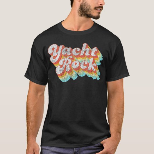 Fade Yacht Rock Party Boat Drink T-shirt (Voorkant)
