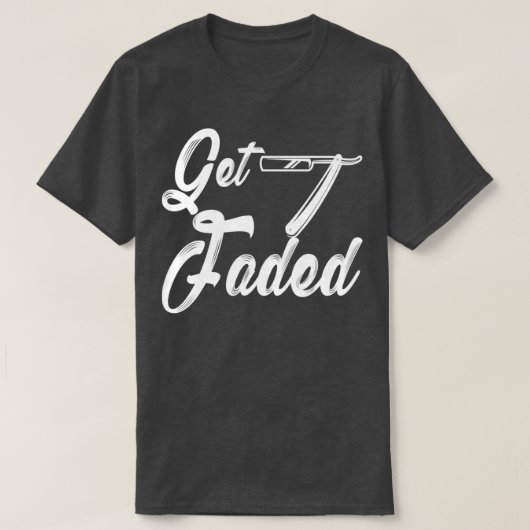 Faded2 ophalen t-shirt (Design voorkant)