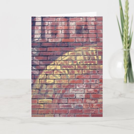 Faded advertenties kaart (Voorkant)