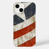 Faded American Case-Mate iPhone Case (Achterkant)