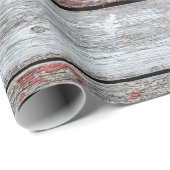 Faded Amerikaanse vlag op de Muismat van hout Cadeaupapier (Rol Hoek)