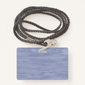 Faded Blue Business Badge (Achterkant met draagriem)
