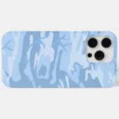 Faded Blue Camo Case-Mate iPhone Case (Achterkant (horizontaal))