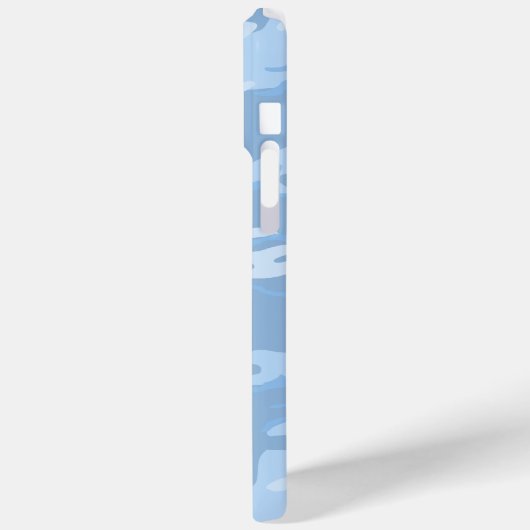 Faded Blue Camo Case-Mate iPhone Case (Achterkant / Links)