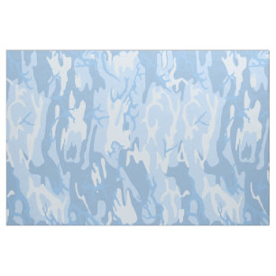 Faded Blue Camo Stof