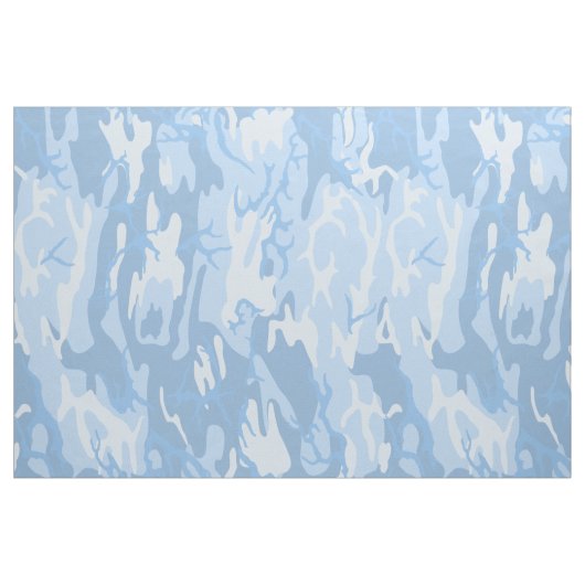 Faded Blue Camo Stof (Fat Quarter)