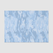 Faded Blue Camo Tissuepapier (Voorkant)