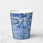 FADED BLUE JEANS PAPIEREN BEKERS (Voorkant)