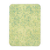 Faded Blue Micro-Stippen op geel Magneet (Verticaal)