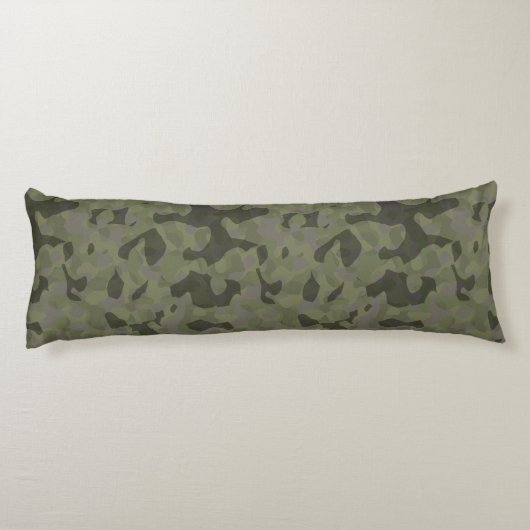 Faded Camo abstract Lichaamskussen (Achterkant)