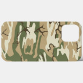 Faded Camo Case-Mate iPhone Case (Achterkant (horizontaal))