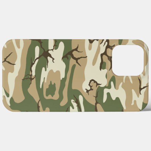 Faded Camo Case-Mate iPhone Case (Achterkant (horizontaal))