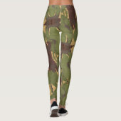 Faded Camo. Wees incognito! Leggings (Achterkant)
