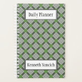 Faded cirkelraster door Kenneth Yoncich Planner (Voorkant)