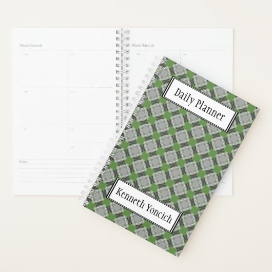 Faded cirkelraster door Kenneth Yoncich Planner (Display)
