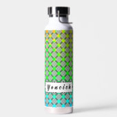 Faded cirkelraster door Kenneth Yoncich Waterfles (Links)