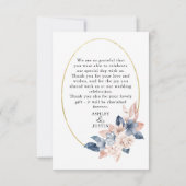 Faded denim en stijlvolle, stijlvolle bedankt (Achterkant)