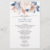 Faded denim en stijlvolle, stijlvolle wigende wend (Voorkant)