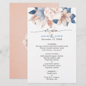 Faded denim en stijlvolle, stijlvolle wigende wend (Voorkant / Achterkant)