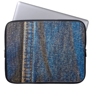 Faded Denim Laptop Sleeve