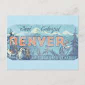 Faded Denver Briefkaart (Voorkant)