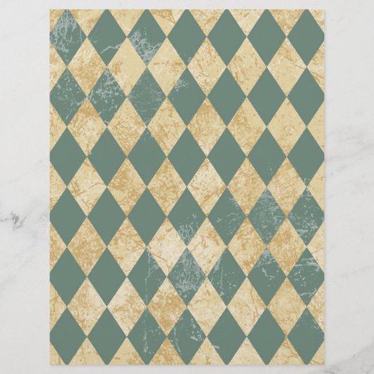 Faded Diamond Pattern Flyer (Achterkant)