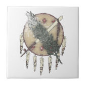 Faded drocatcher tegeltje (Voorkant)