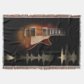 Faded elektrische gitaar deken (Voorkant)