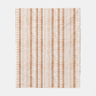Faded Fair Isle Knit Waterverf Cabincore sinaasapp Fleece Deken