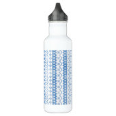 Faded Fair Isle Knitwear Waterverf Gezellige Cabin Waterfles (Links)