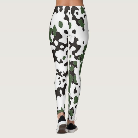 Faded Flecktarn Camo-Leggings Leggings (Achterkant)