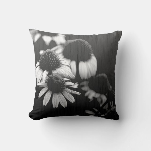 Faded Floral Kussen (Voorkant)