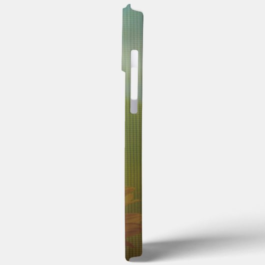 Faded Flower Hoesje-Mate iPhone Case (Achterkant / Links)