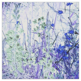 Faded Flowers Fabric Stof