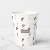  Faded Forest Dreams Papieren Bekers (Achterkant)