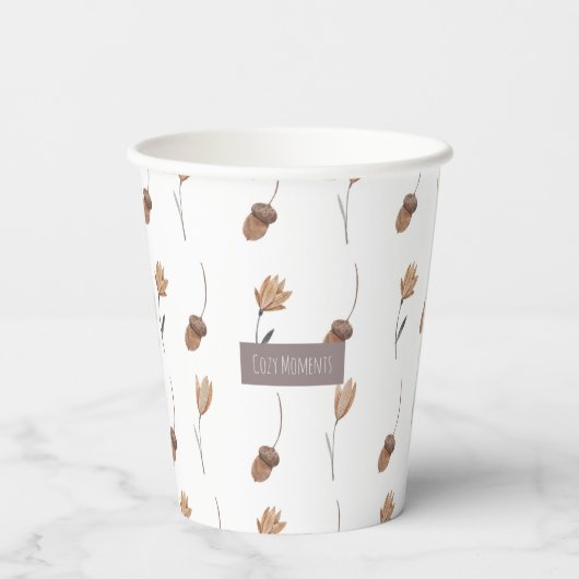  Faded Forest Dreams Papieren Bekers (Achterkant)