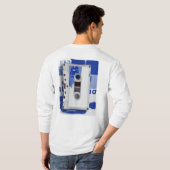 Faded Frequencies T-shirt (Achterkant volledig)