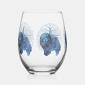 FADED GENES Chow Stemless wijnglas Wijnglas Zonder Voet (Voorkant)