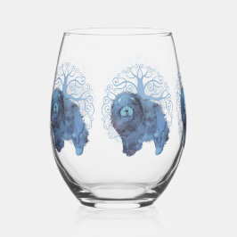FADED GENES Chow Stemless wijnglas Wijnglas Zonder Voet