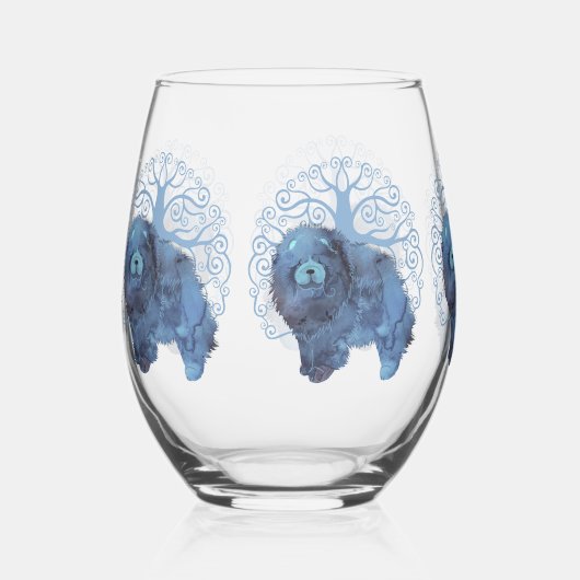 FADED GENES Chow Stemless wijnglas Wijnglas Zonder Voet (Voorkant)