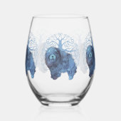 FADED GENES Chow Stemless wijnglas Wijnglas Zonder Voet (Links)