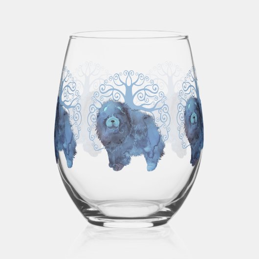 FADED GENES Chow Stemless wijnglas Wijnglas Zonder Voet (Links)