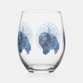 FADED GENES Chow Stemless wijnglas Zonder Voet (Voorkant)