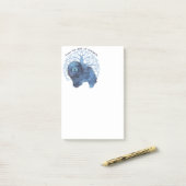 FADED GENES Chow Tree of Life notitieblok personal Post-it® Notes (Op bureau)