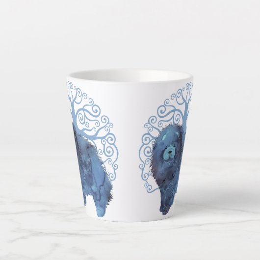 FADED GENES Show Tree of Life latte Latte Mok (Voorkant)