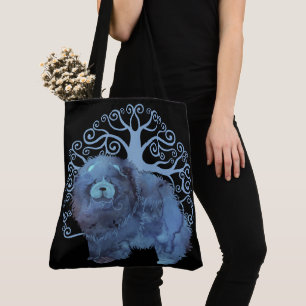 FADED GENES Show Tree of Life - ZWART Tote Bag
